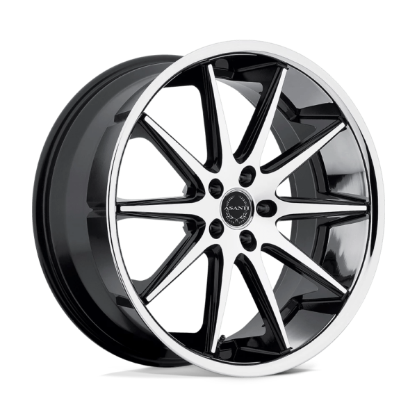 Asanti Black ABL-4 CAPELLA 20X10 45 MACHINED FACE SS LIP ABL4-20105645MS