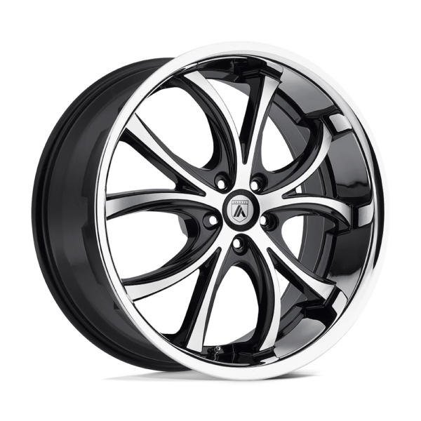 Asanti Black ABL-8 ELEKTRA 20X8.5 38 MACHINED FACE SS LIP ABL8-20855238MS