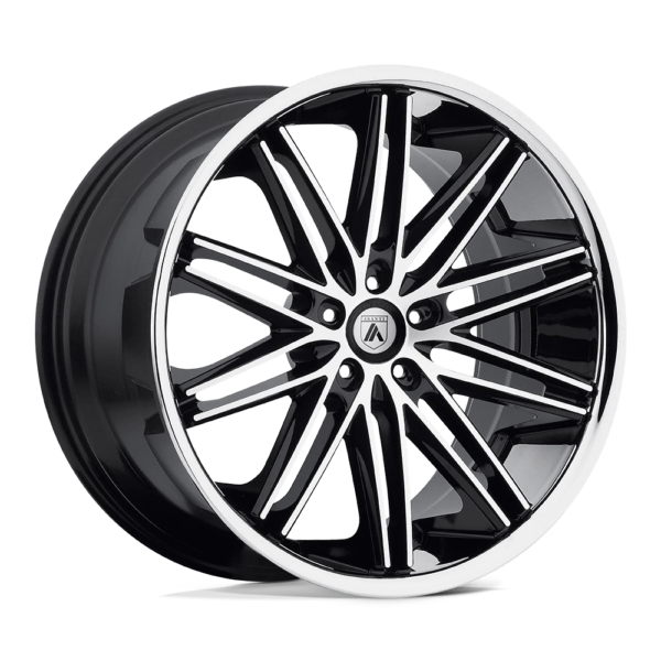 Asanti Black ABL-10 POLLUX 20X8.5 35 MACHINED FACE SS LIP ABL10-20855235MS