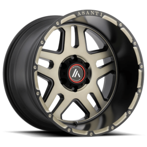 Asanti Off Road AB809 ENFORCER 20X9 18 MATTE BLACK MACHINED TINT AB809-20908518BK