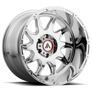 Asanti Off Road AB810 BALLISTIC 20X9 -12 CHROME AB810-20908512NCH