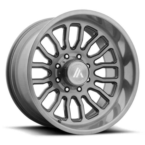Asanti Off Road AB815 WORKHORSE 20X10 -12 TITANIUM-BRUSHED AB815-201050TB12N