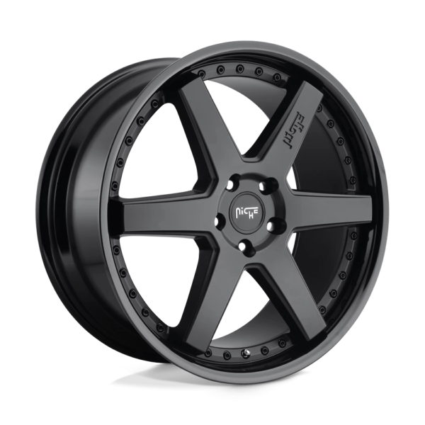 Niche 1PC M192 ALTAIR 18X9.5 35 GLOSS BLACK MATTE BLACK M192189521+35