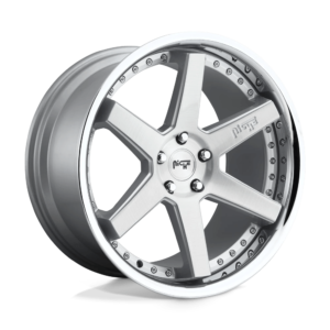 Niche 1PC M193 ALTAIR 20X10.5 35 GLOSS SILVER M193200521+35