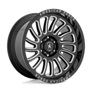 American Force Cast AC004 VULCAN 20X10 -18 GLOSS BLACK MILLED AC004BB20106318NL