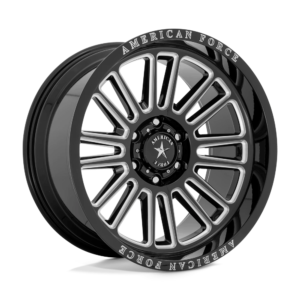 American Force Cast AC003 WEAPON 20X10 -18 GLOSS BLACK MILLED AC003BB20106318N