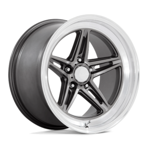 American Racing Vintage VN514 GROOVE 18X10 0 ANTHRACITE WITH DIAMOND CUT LIP VN514AD18101200