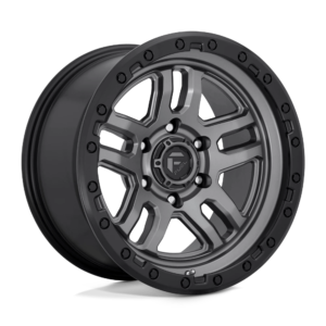 Fuel 1PC D701 AMMO 20X9 20 MATTE GUN METAL BLACK BEAD RING D70120908957