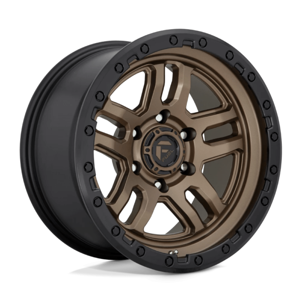 Fuel 1PC D702 AMMO 18X9 1 MATTE BRONZE BLACK BEAD RING D70218908950