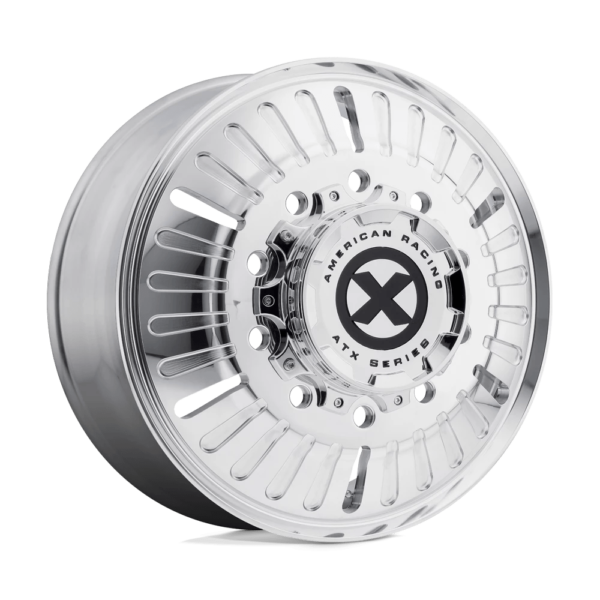 ATX AO403 ROULETTE 22.5X8.25 144 POLISHED - FRONT AO40322510104