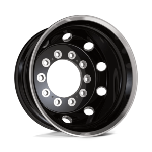ATX AO404 JOURNEY 22.5X14 -139 SATIN BLACK WITH POLISHED LIP - REAR OUTER AO4042214210902H
