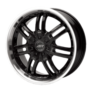 American Racing AR363 HAZE 17X7.5 45 GLOSS BLACK WITH DIAMOND CUT LIP AR36377514