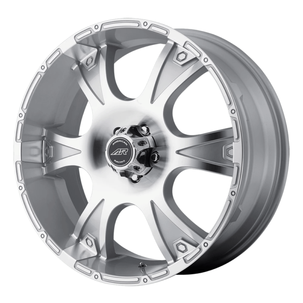 American Racing AR889 DAGGER 20X8.5 35 SILVER MACHINED AR88928512435