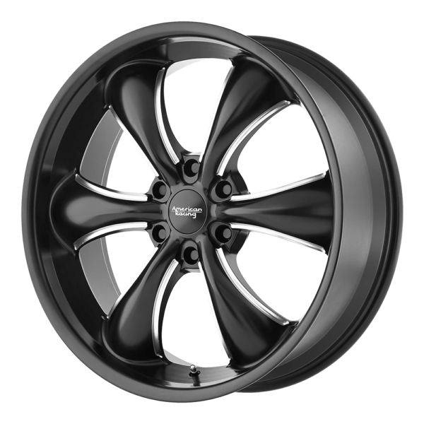American Racing AR914 TT60 TRUCK 22X9 30 SATIN BLACK MILLED AR91422963930