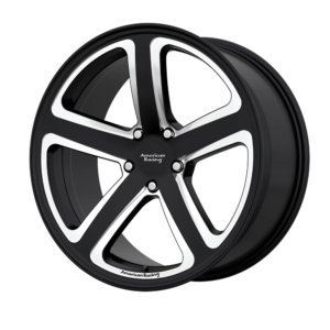 American Racing AR922 HOT LAP 20X9 25 SATIN BLACK MILLED AR92229015925