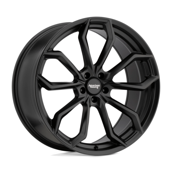 American Racing AR932 SPLITTER 22X10.5 25 SATIN BLACK AR93222515725