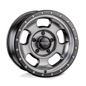 American Racing AR969 ANSEN OFFROAD 17X9 -12 SATIN BLACK MACHINED AR96979060512N