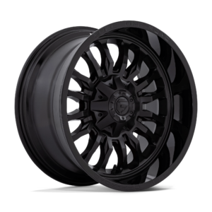 Fuel 1PC D796 ARC 20X10 -18 MATTE BLACK WITH GLOSS BLACK LIP D79620009847