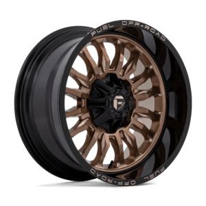 Fuel 1PC D797 ARC 20X10 -18 PLATINUM BRONZE WITH BLACK LIP D79720009847