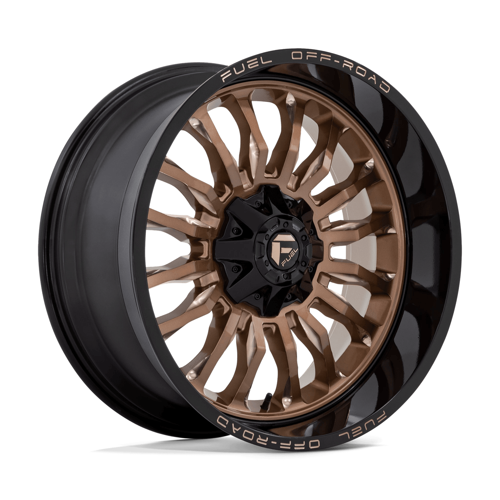 Fuel 1PC D797 ARC 22X10 -18 PLATINUM BRONZE WITH BLACK LIP D79722009847