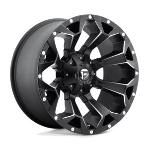 Fuel 1PC D546 ASSAULT 24X11 -24 MATTE BLACK MILLED D54624119850
