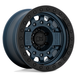Black Rhino AVENGER BEADLOCK 17X8.5 -32 NAVY BLUE W/ BLACK HARDWARE 1785AVG-25127U71