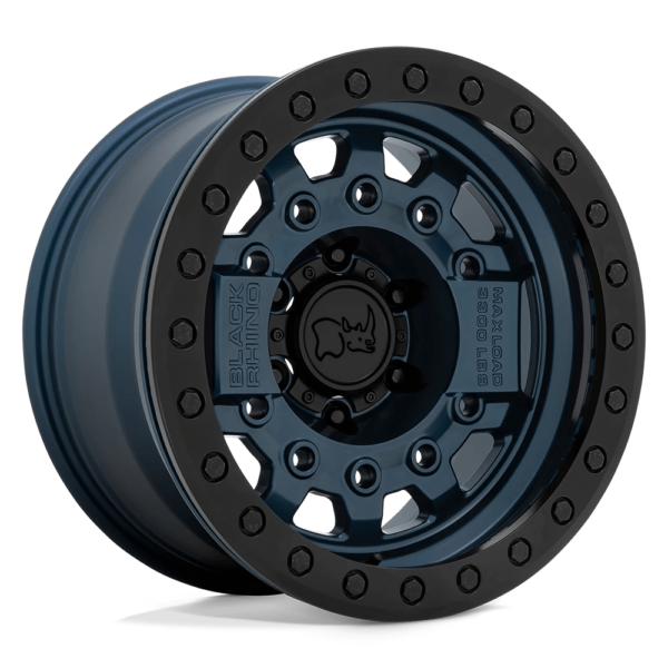 Black Rhino AVENGER BEADLOCK 17X8.5 -32 NAVY BLUE W/ BLACK HARDWARE 1785AVG-25127U71
