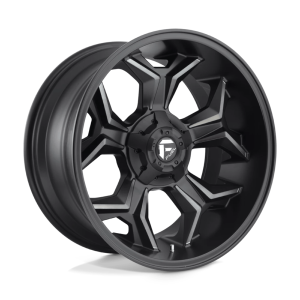Fuel 1PC D605 AVENGER 20X9 1 MATTE BLACK DOUBLE DARK TINT D60520907050