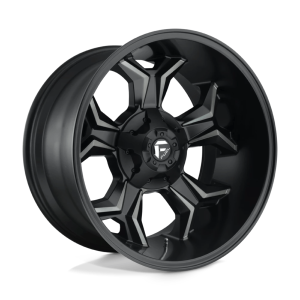 Fuel 1PC D605 AVENGER 22X12 -44 MATTE BLACK DOUBLE DARK TINT D60522201847