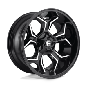 Fuel 1PC D606 AVENGER 20X10 -18 GLOSS BLACK MILLED D60620009847