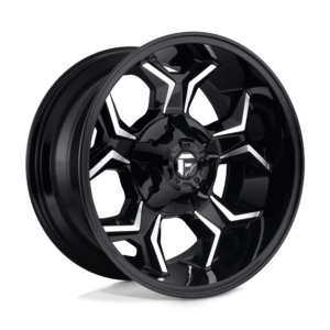 Fuel 1PC D606 AVENGER 20X12 -44 GLOSS BLACK MILLED D60620207047
