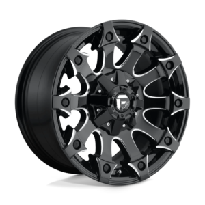 Fuel 1PC D578 BATTLE AXE 18X9 20 GLOSS BLACK MILLED D57818909857