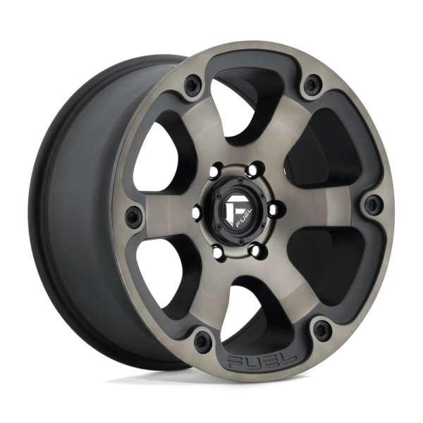 Fuel 1PC D564 BEAST 18X9 20 MATTE BLACK DOUBLE DARK TINT D56418908957