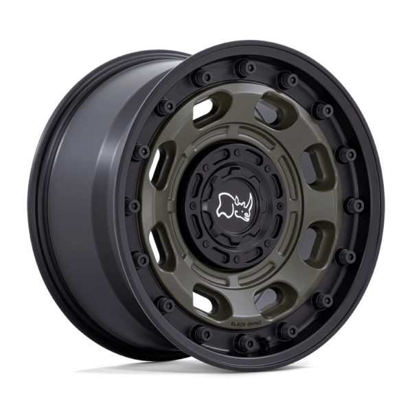 Black Rhino ATLAS 16X8 38 OLIVE DRAB GREEN WITH BLACK LIP BR007EB16800038