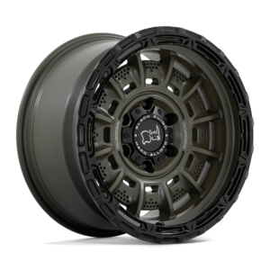 Black Rhino LEGION 20X10 -18 OLIVE DRAB GREEN WITH BLACK LIP BR002EB20108018N