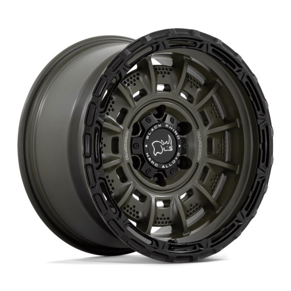 Black Rhino LEGION 20X10 -18 OLIVE DRAB GREEN WITH BLACK LIP BR002EB20108018N