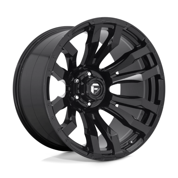 Fuel 1PC D675 BLITZ 20X12 -44 GLOSS BLACK D67520208947