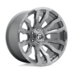 Fuel 1PC D693 BLITZ 22X10 -18 PLATINUM D69322008947