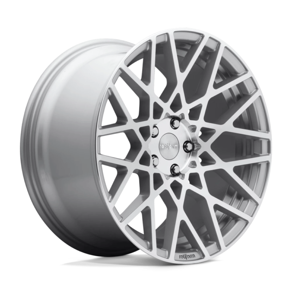 Rotiform 1PC R110 BLQ 19X8.5 38 GLOSS SILVER MACHINED R110198565+38