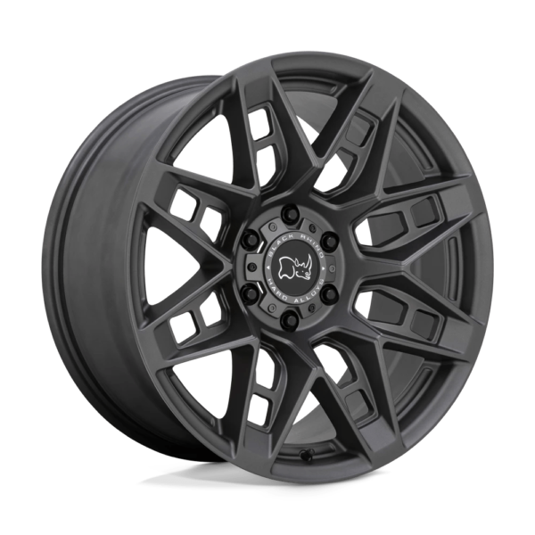 Black Rhino CAPROCK 20X9.5 -18 MATTE GUNMETAL 2095CPK-85127G71