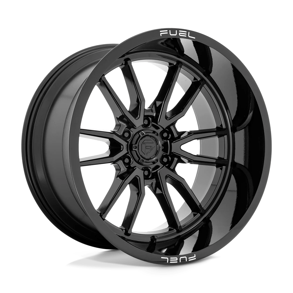 Fuel 1PC D760 CLASH 22X12 -44 GLOSS BLACK D76022208447