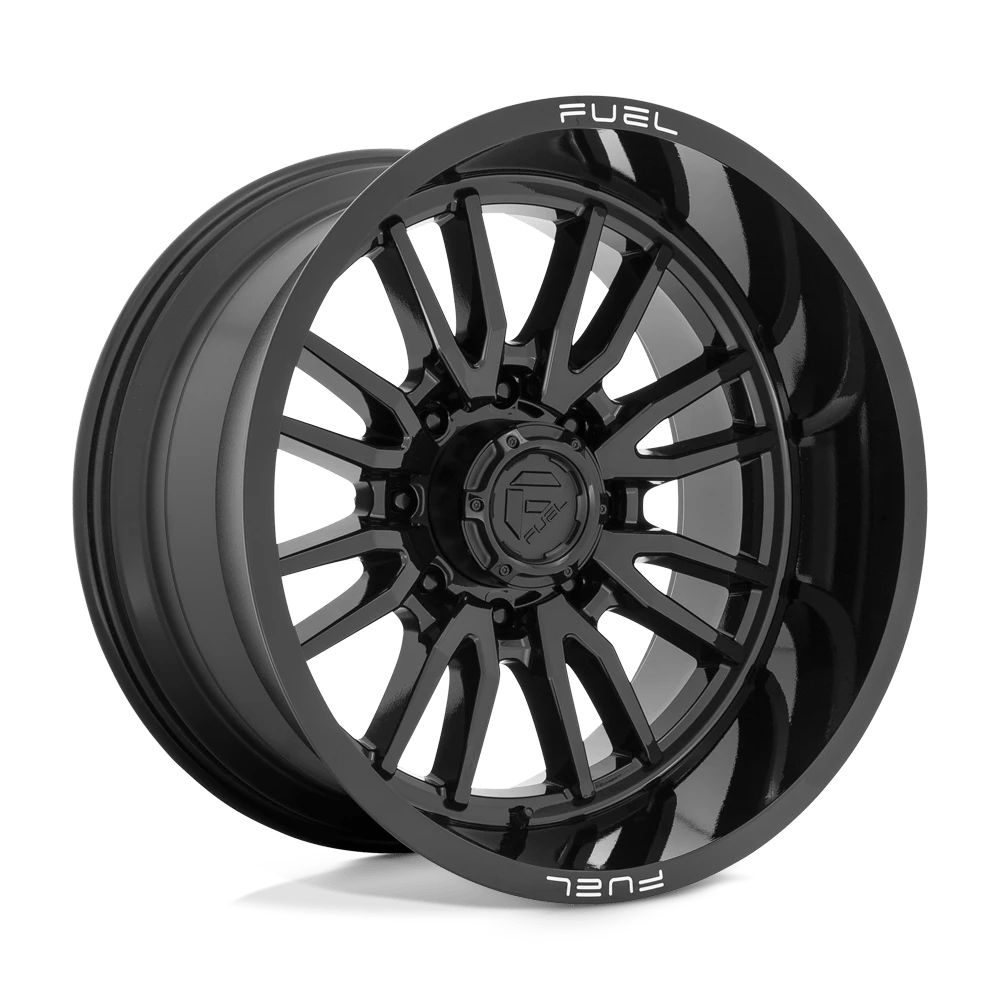 Fuel 1PC D760 CLASH 22X12 -44 GLOSS BLACK D76022208247