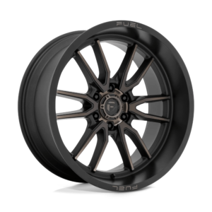 Fuel 1PC D762 CLASH 22X10 -18 MATTE BLACK DOUBLE DARK TINT D76222008447