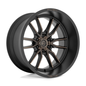 Fuel 1PC D762 CLASH 22X12 -44 MATTE BLACK DOUBLE DARK TINT D76222208447
