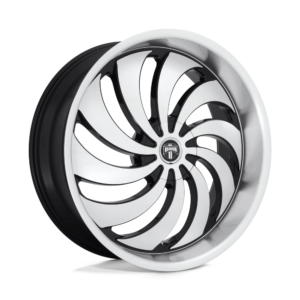 DUB 1PC S243 COJONES 24X10 5 GLOSS BLACK MACHINED S243240000+05D