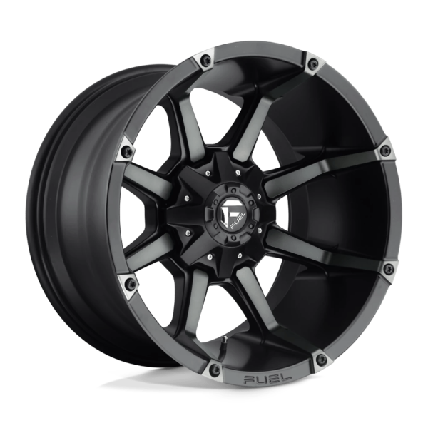 Fuel 1PC D556 COUPLER 18X9 1 MATTE BLACK DOUBLE DARK TINT D55618908250