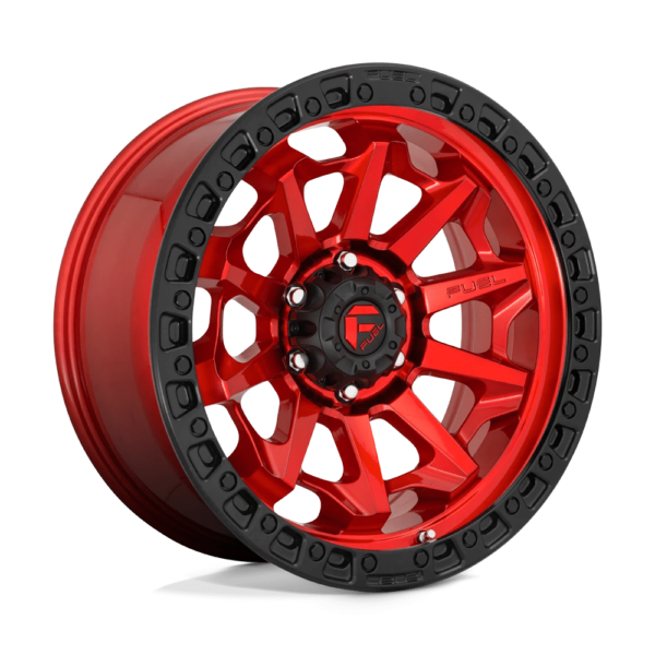 Fuel 1PC D695 COVERT 18X9 20 CANDY RED BLACK BEAD RING D69518901757