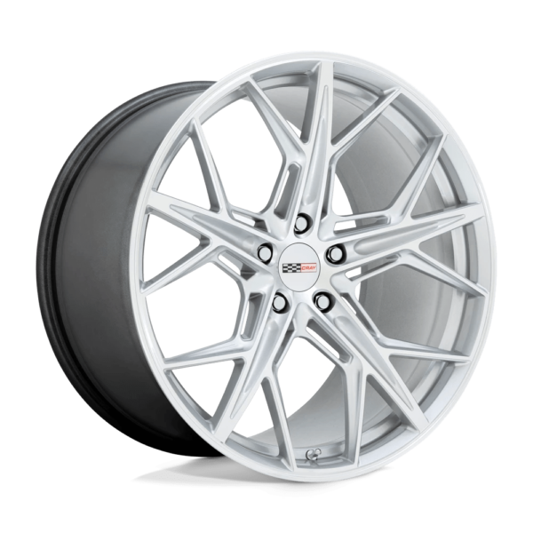 Cray HAMMERHEAD 19X10.5 68 GLOSS SILVER W/ MIRROR CUT FACE 1905HMH685121S70