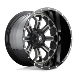 Fuel 1PC D561 CRUSH 22X12 -44 GLOSS MACHINED DOUBLE DARK TINT D56122208247