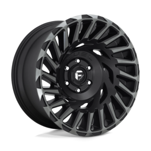 Fuel 1PC D683 CYCLONE 20X10 -18 MATTE MACHINED DOUBLE DARK TINT D68320008447